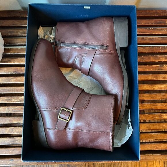 Cole Haan Huntley Water-resistant Bootie Chestnut - Picture 7 of 8